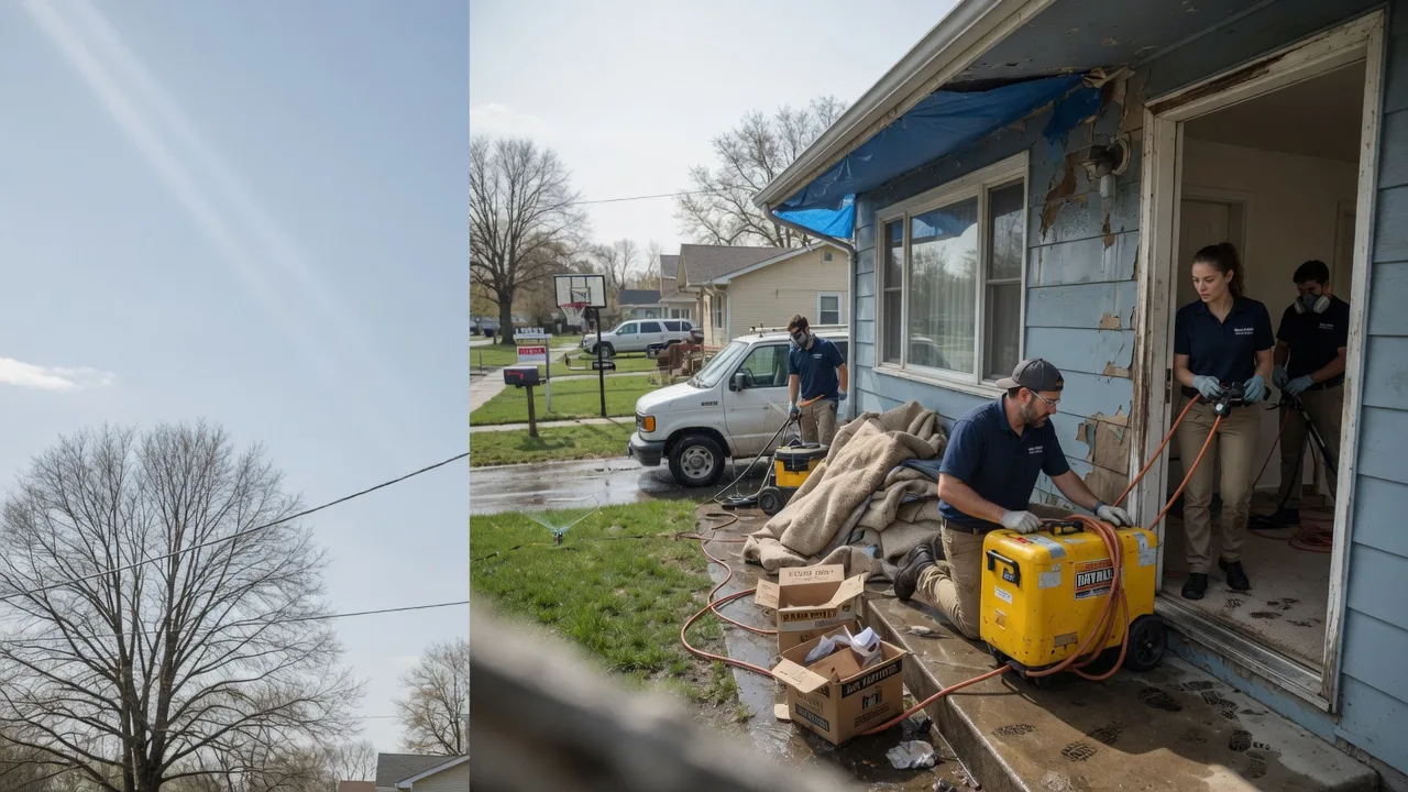 Basement Flood Cleanup in Mccoy, CO near me